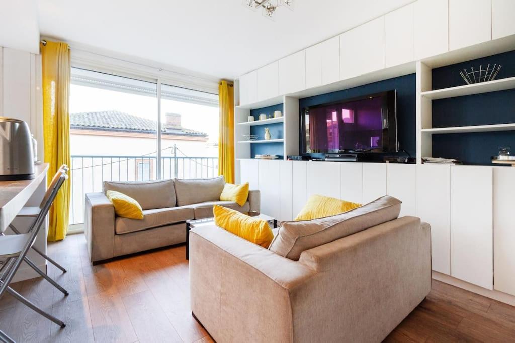 1 Bedroom/Clim/Wifi, St Michel Station Toulouse Exterior photo